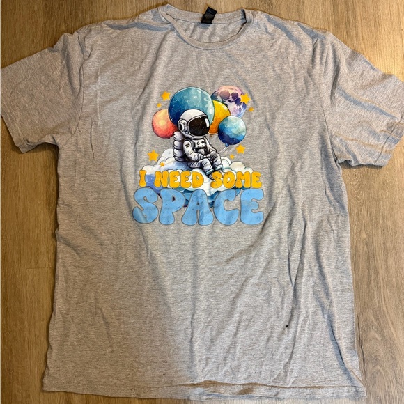 Tops - I Need Some Space Astronaut Graphic Tee XL